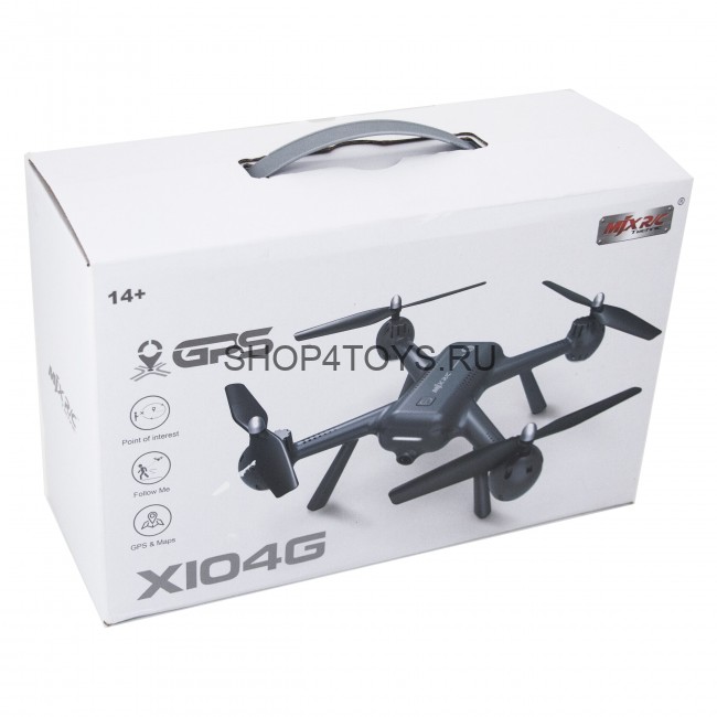 Радиоуправляемый квадрокоптер MJX X104G GPS WiFi FPV 1080P - X104G