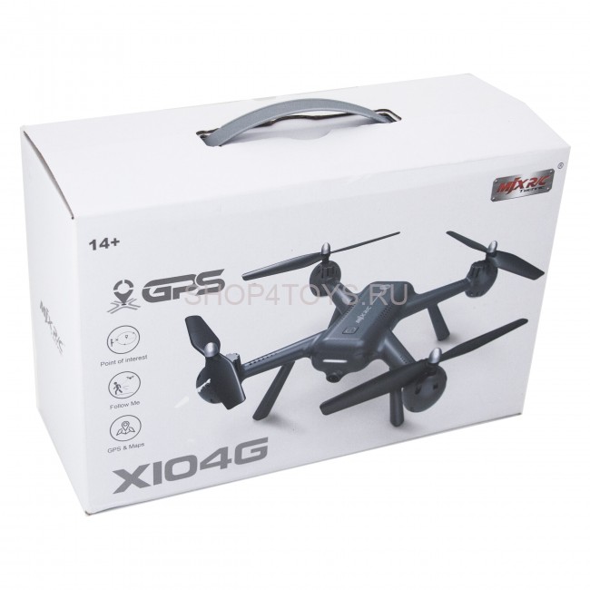 Радиоуправляемый квадрокоптер MJX X104G GPS WiFi FPV 1080P - X104G