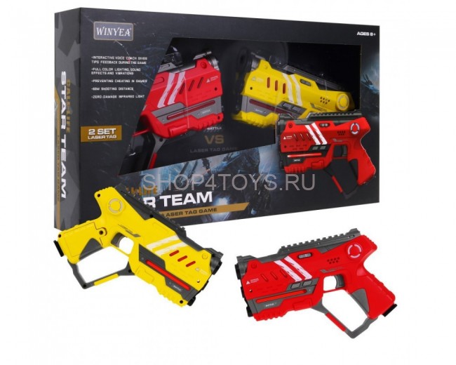 Набор для лазертага Winyea Call of Life Star-Team (2 бластера) - W7008D Набор для лазертага Winyea Call of Life Star-Team (2 бластера) - W7008D
