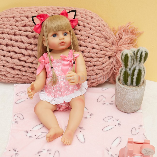 Реборн с силиконовым телом Светочка