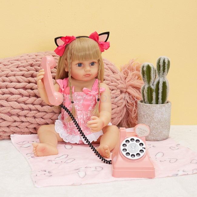 Реборн с силиконовым телом Светочка