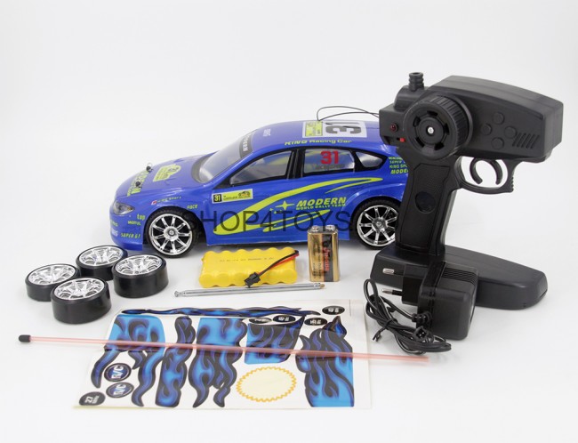 Радиоуправляемый автомобиль для дрифта Subaru Impreza WRC GT Blue 1:14 - 828-1-B