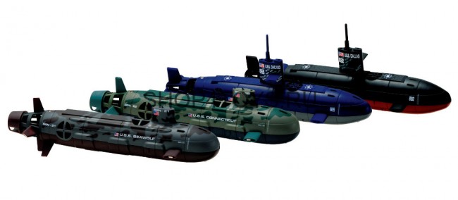 Большая радиоуправляемая подводная лодка SeaWolf SSN-21 - 13000