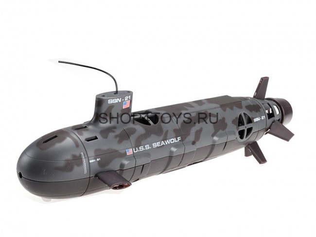 Большая радиоуправляемая подводная лодка SeaWolf SSN-21 - 13000