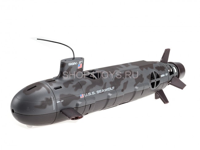 Большая радиоуправляемая подводная лодка SeaWolf SSN-21 - 13000