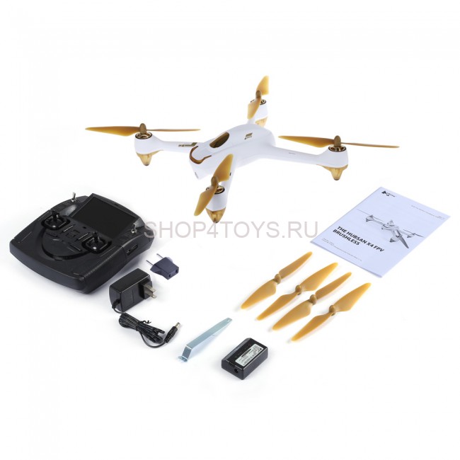 Радиоуправляемый квадрокоптер Hubsan X4 H501S White GPS FPV RTF 2.4G - H501S Радиоуправляемый квадрокоптер Hubsan X4 H501S White GPS FPV RTF 2.4G - H501S