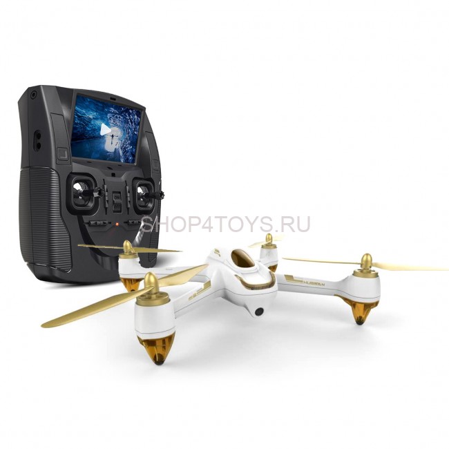 Радиоуправляемый квадрокоптер Hubsan X4 H501S White GPS FPV RTF 2.4G - H501S Радиоуправляемый квадрокоптер Hubsan X4 H501S White GPS FPV RTF 2.4G - H501S