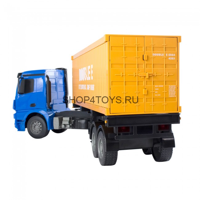 Радиоуправляемый контейнеровоз Double E Mercedes-Benz Arocs 1:20 2.4G - E564-003 Радиоуправляемый контейнеровоз Double E Mercedes-Benz Arocs 1:20 2.4G - E564-003