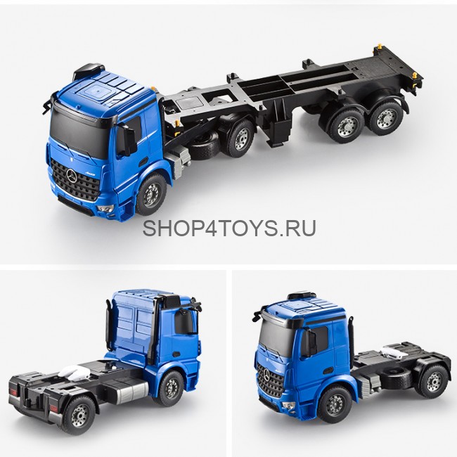 Радиоуправляемый контейнеровоз Double E Mercedes-Benz Arocs 1:20 2.4G - E564-003 Радиоуправляемый контейнеровоз Double E Mercedes-Benz Arocs 1:20 2.4G - E564-003