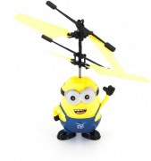 Летающий синий миньон "Дэйв" со светящимися глазами - 1688