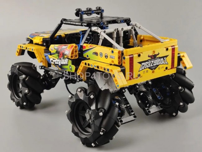 Конструктор QiHui Джип (пульт, дрифт, полный привод, LED подсветка) - QH9802