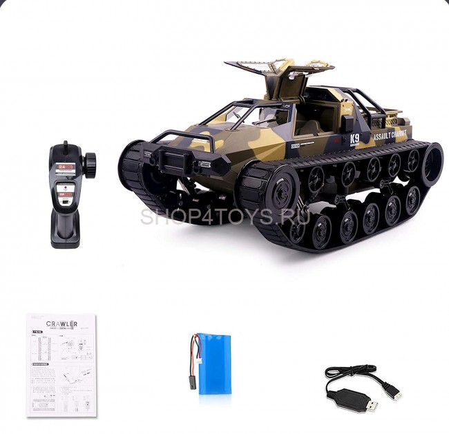 Радиоуправляемый гусеничный камуфляжный вездеход 1:12 2.4G - G2061-CAMO Радиоуправляемый гусеничный камуфляжный вездеход 1:12 2.4G - G2061-CAMO