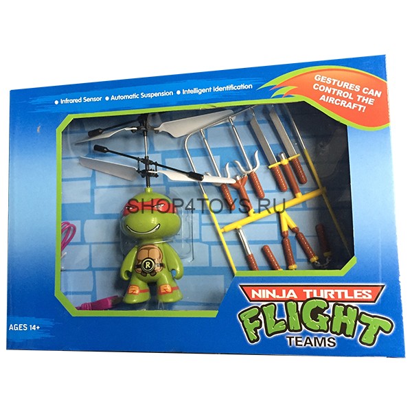 Радиоуправляемая игрушка - вертолет Ninja Turtles Черепашки Ниндзя - 918-R Радиоуправляемая игрушка - вертолет Ninja Turtles Черепашки Ниндзя - 918-R