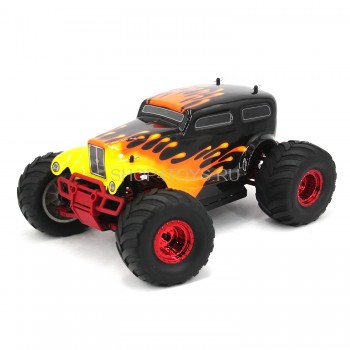 Радиоуправляемый внедорожник HSP Hot Rod TOP 4WD 1:10 2.4G - 94111TOP-STS046 Радиоуправляемый внедорожник HSP Hot Rod TOP 4WD 1:10 2.4G - 94111TOP-STS046 - это полноуправляемая полноприводная модель внедорожника с электродвигателем и Li-Po аккумулятором.