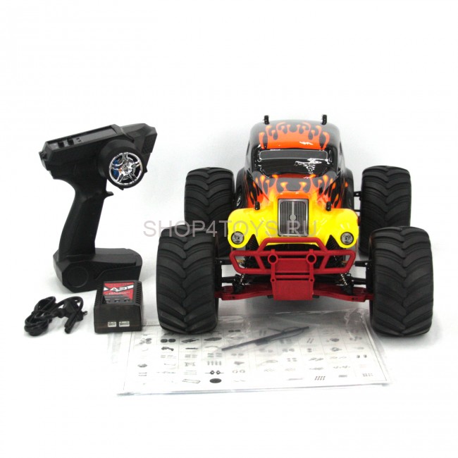 Радиоуправляемый внедорожник HSP Hot Rod TOP 4WD 1:10 2.4G - 94111TOP-STS046