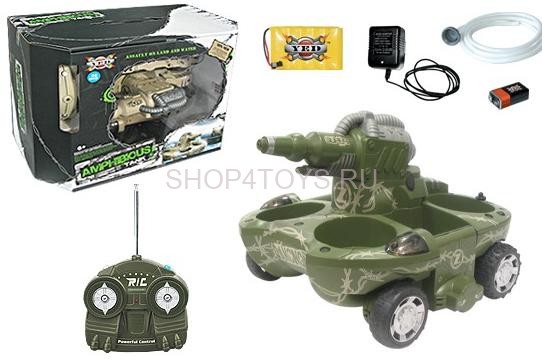 Радиоуправляемый танк-амфибия стреляющий водой - 24883A Радиоуправляемый танк-амфибия стреляющий водой - 24883A