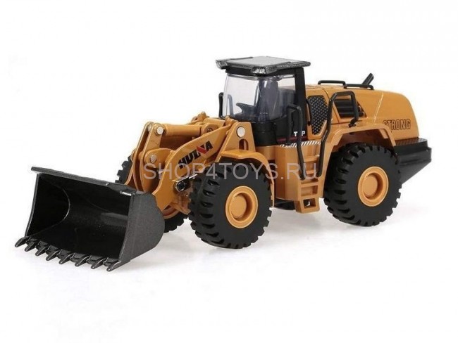 Металлический бульдозер-погрузчик HuiNa Toys 1:50 - HN1714-2 Металлический бульдозер-погрузчик HuiNa Toys 1:50 - HN1714-2