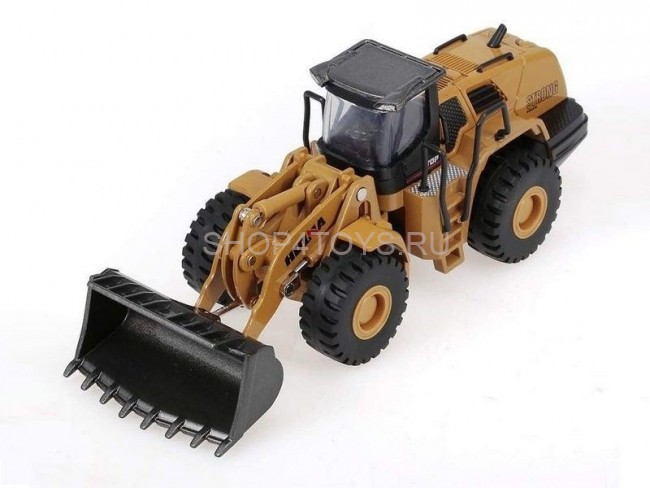 Металлический бульдозер-погрузчик HuiNa Toys 1:50 - HN1714-2 Металлический бульдозер-погрузчик HuiNa Toys 1:50 - HN1714-2