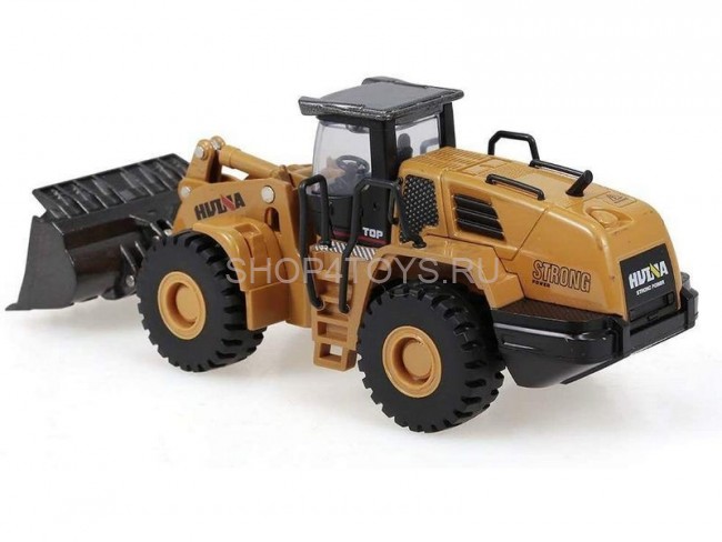 Металлический бульдозер-погрузчик HuiNa Toys 1:50 - HN1714-2 Металлический бульдозер-погрузчик HuiNa Toys 1:50 - HN1714-2