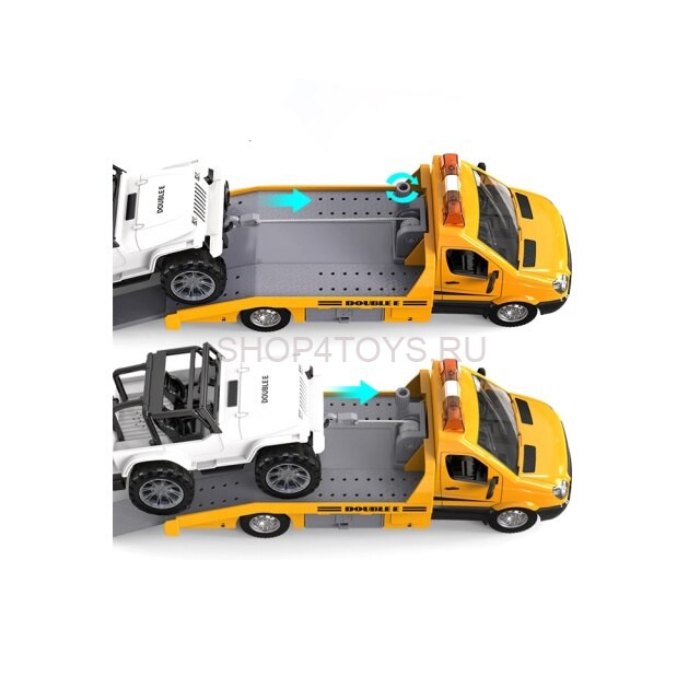 Радиоуправляемый эвакуатор Double Eagle 1:18 2.4G RTR - E674-003 Радиоуправляемый эвакуатор Double Eagle 1:18 2.4G RTR - E674-003