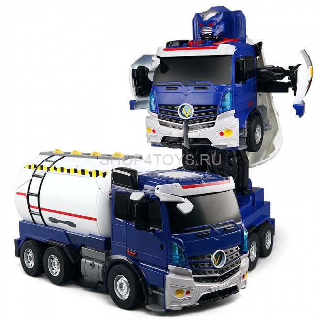 Радиоуправляемый трансформер JiaQi (бензовоз - робот) - JQ6609 Радиоуправляемый трансформер JiaQi (бензовоз - робот) - JQ6609