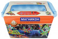 Магнитный 3D конструктор Магникон MK-48