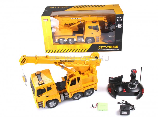 Радиоуправляемый автокран MZ 1:18 - 2080