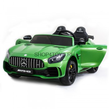 Электромобиль Harley Bella Mercedes-Benz GT R 4x4 MP3 - HL289-MATTE-GREEN-4WD Электромобиль Harley Bella Mercedes-Benz GT R 4x4 MP3 - HL289-MATTE-GREEN-4WD с полным приводом и кондиционером!
