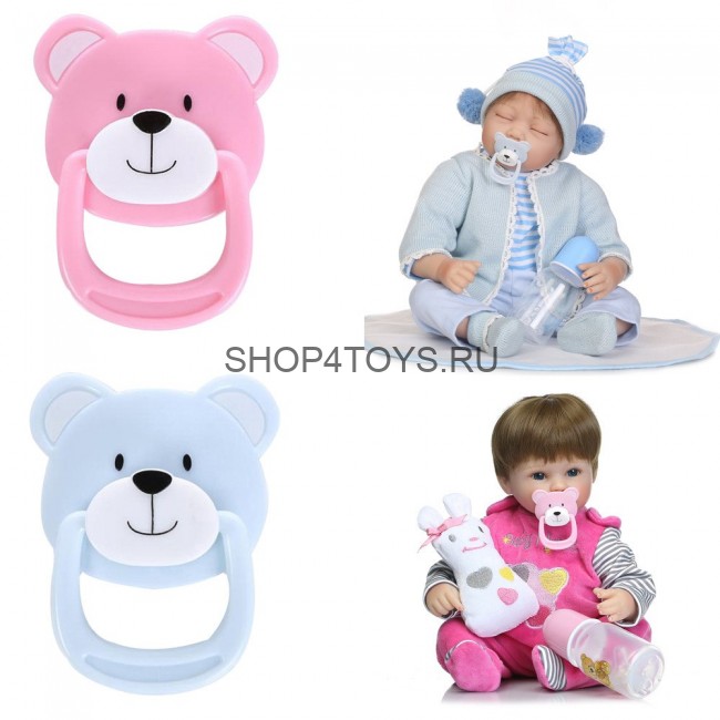 Соска для реборн "Мишка"
