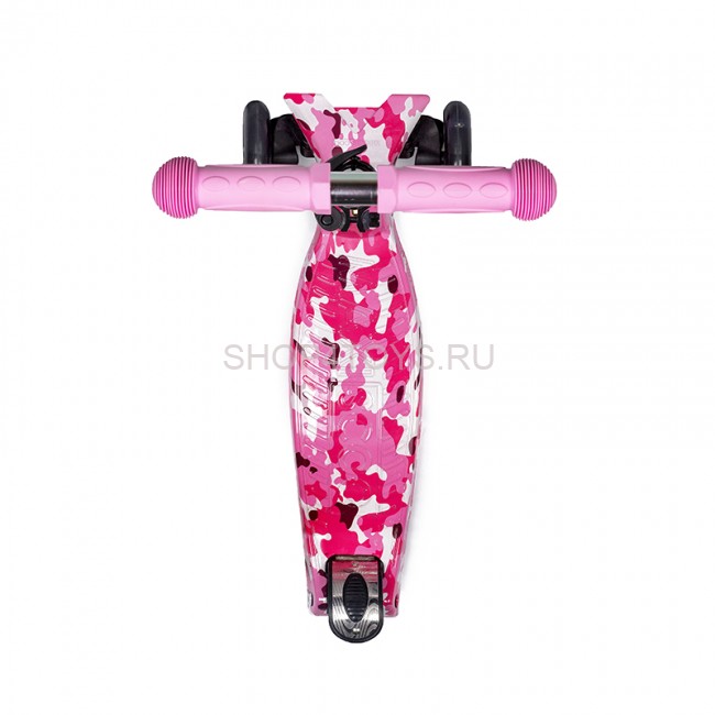 Самокат Maxiscoo Junior Трехколесный Детский с Рисунком Розовый Камуфляж - MSC-J091807 Самокат Maxiscoo Junior Трехколесный Детский с Рисунком Розовый Камуфляж - MSC-J091807