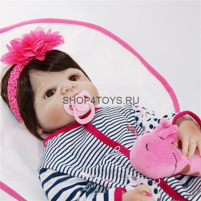 Реборн с силиконовым телом Клавдия