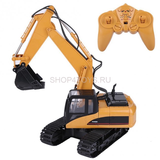 Радиоуправляемый экскаватор HUI NA TOYS масштаб 1:14 2.4G - HN1350 Радиоуправляемый экскаватор HUI NA TOYS масштаб 1:14 2.4G - HN1350