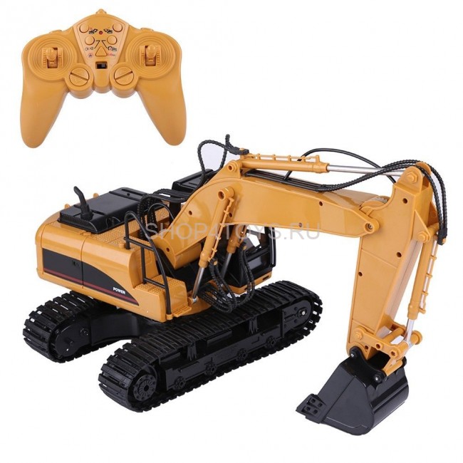 Радиоуправляемый экскаватор HUI NA TOYS масштаб 1:14 2.4G - HN1350 Радиоуправляемый экскаватор HUI NA TOYS масштаб 1:14 2.4G - HN1350