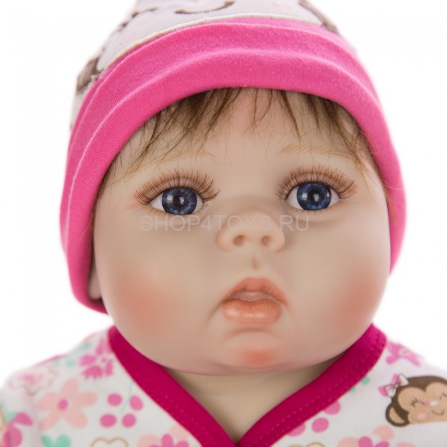 Реборн девочка силиконовая Алинка