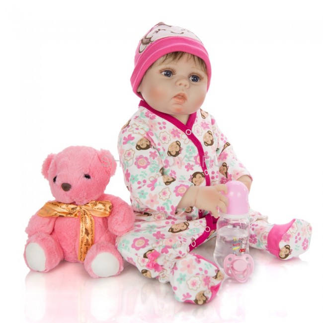 Реборн девочка силиконовая Алинка