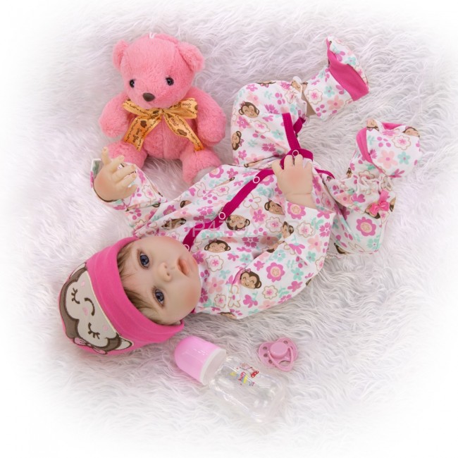 Реборн девочка силиконовая Алинка