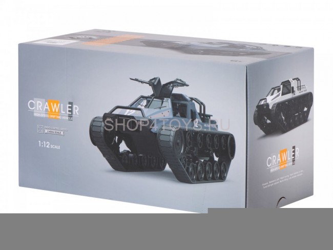Радиоуправляемый гусеничный серый вездеход 1:12 2.4G - G2061 Радиоуправляемый гусеничный серый вездеход 1:12 2.4G - G2061