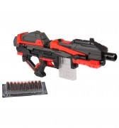 Автоматический бластер Автомат с обоймой на 10 мягких патронов - FJ821 Автоматический бластер Автомат с обоймой на 10 мягких патронов - FJ821