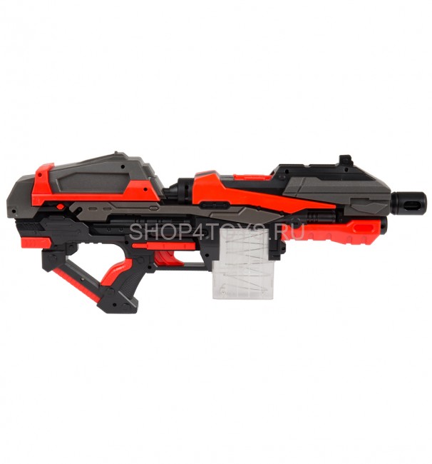 Автоматический бластер Автомат с обоймой на 10 мягких патронов - FJ821 Автоматический бластер Автомат с обоймой на 10 мягких патронов - FJ821