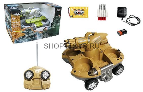 Радиоуправляемый танк-амфибия стреляющий присосками - 24883B Радиоуправляемый танк-амфибия стреляющий присосками - 24883B