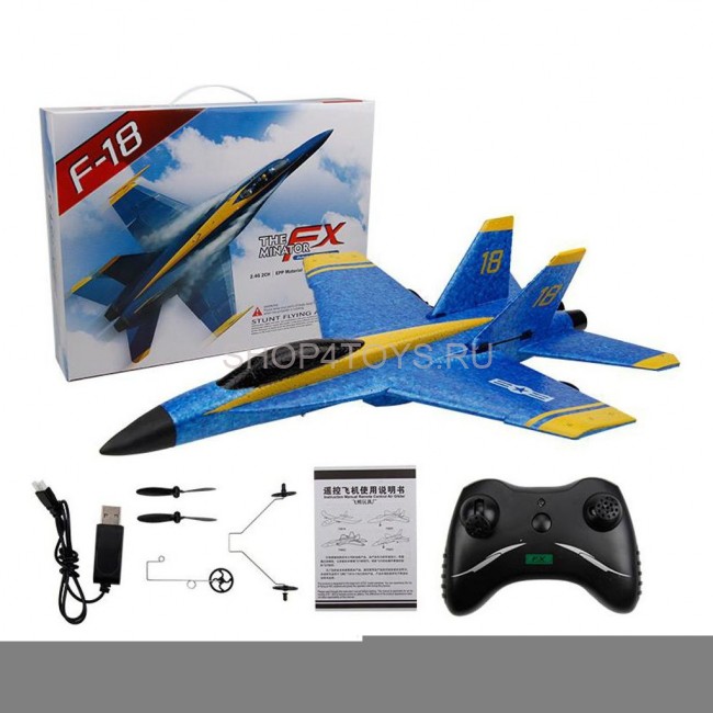 Радиоуправляемый самолет F-18 Hornet Fighter - FX828