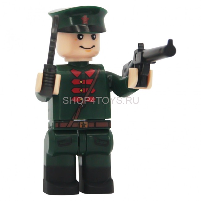 Конструктор Армия России - Минифигурка Солдатик - Солдаты красной армии - АР-01019 Конструктор Армия России - Минифигурка Солдатик - Солдаты красной армии - АР-01019