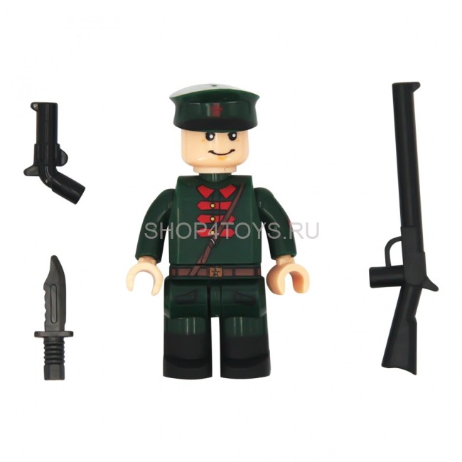 Конструктор Армия России - Минифигурка Солдатик - Солдаты красной армии - АР-01019 Конструктор Армия России - Минифигурка Солдатик - Солдаты красной армии - АР-01019