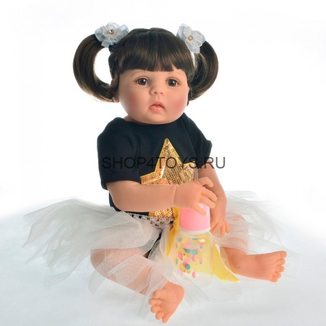 Реборн Ксюша с хвостиками