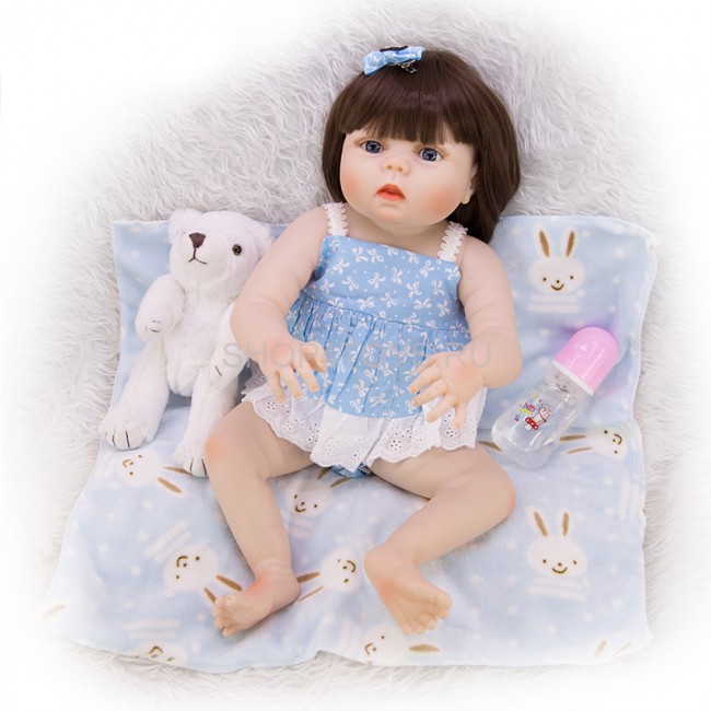 Ренборн силиконовая девочка Катенька