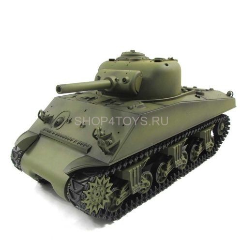 Радиоуправляемый танк Heng Long M4A3 Sherman 1:16 - 3898-1 Радиоуправляемый танк Heng Long M4A3 Sherman 1:16 - 3898-1