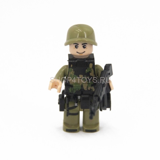 Конструктор Армия России - Минифигурки трех солдатиков - АР-01018 Конструктор Армия России - Минифигурки трех солдатиков - АР-01018