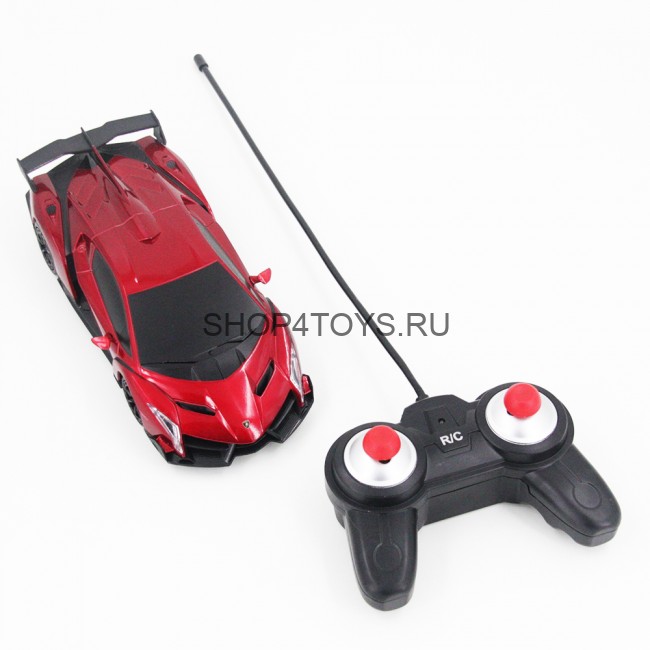 Радиоуправляемая машина MZ Lamborghini Veneno Red 1:24 - 27043-R Радиоуправляемая машина MZ Lamborghini Veneno Red 1:24 - 27043-R