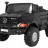 Детский электромобиль грузовик Mercedes-Benz Zetros Black 2WD - BDM0916