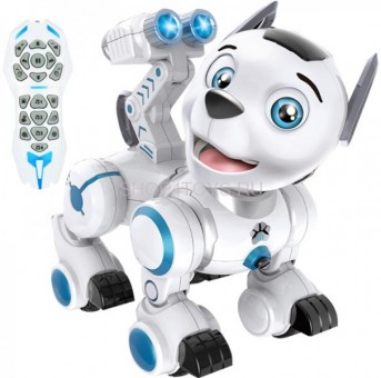 Робот-собака "Дружок" (сенсорные датчики, программируется, свет, звук, лай) - ZYB-B2856 Робот-собака "Дружок" (сенсорные датчики, программируется, свет, звук, лай) - ZYB-B2856